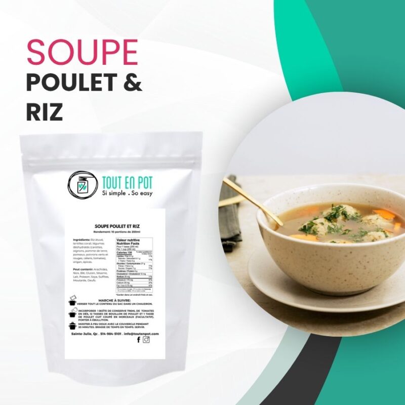 Soupe Poulet et Riz